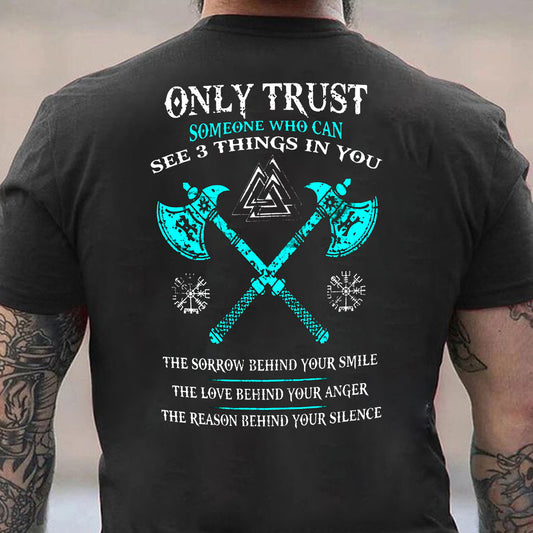 Only Trust Someone Cotton Men's T-shirt