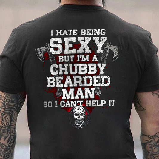 I'm A Chubby And Bearded Man Cotton Men's T-shirt